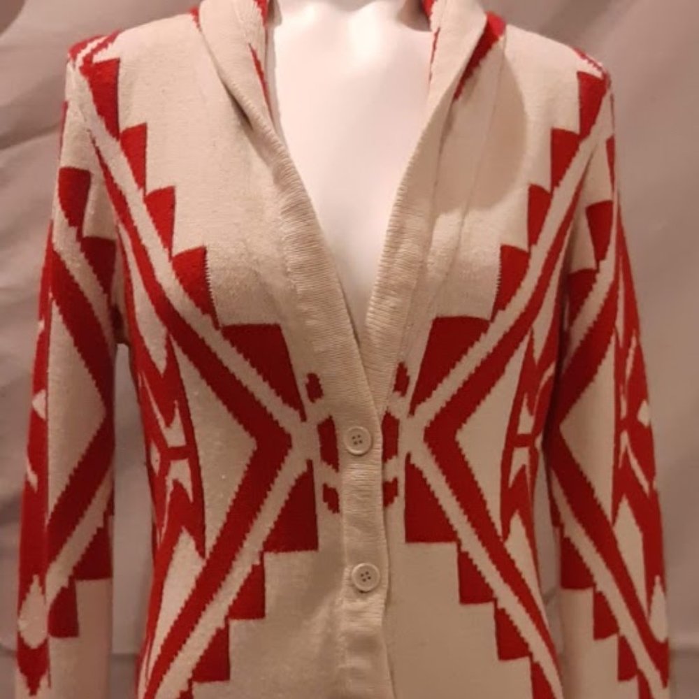 Ladies Active USA Sweater Aztec Design